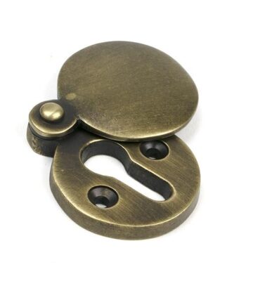 From The Anvil Burnished Brass 30mm Round Escutcheon