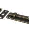 From The Anvil Burnished Brass 4" Universal Bolt