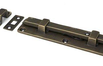 From The Anvil Burnished Brass 6″ Universal Bolt