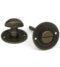 From The Anvil Burnished Brass Round Bathroom Thumbturn