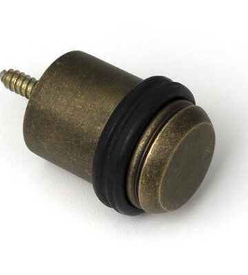 From The Anvil Burnished Brass Floor Mounted Door Stop
