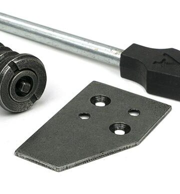 From The Anvil Pewter Key-Flush Sash Stop