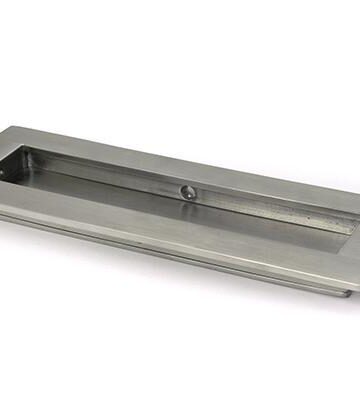 From The Anvil Satin Marine SS (316) 175mm Plain Rectangular Pull