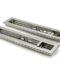 From The Anvil Polished Marine SS (316) 250mm Art Deco Rectangular Pull -Privacy Set