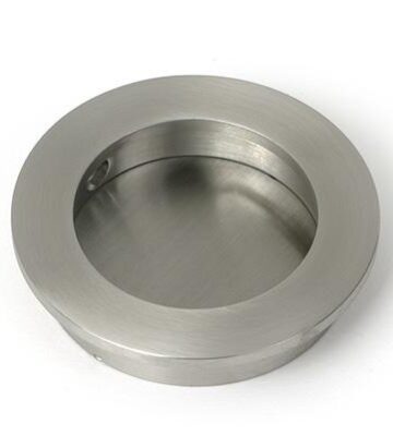 From The Anvil Satin Marine SS (316) 60mm Plain Round Pull