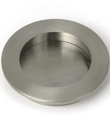 From The Anvil Satin Marine SS (316) 75mm Plain Round Pull