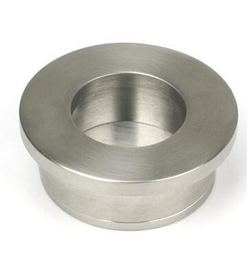 From The Anvil Satin Marine SS (316) 34mm Round Finger Edge Pull