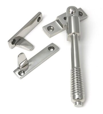 From The Anvil Polished Marine SS (316) Night-Vent Locking Reeded Fastener