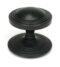 From The Anvil Matt Black Art Deco Centre Door Knob