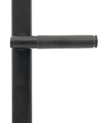 From The Anvil Black Brompton Slimline Lever Espag. Latch Set