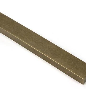 From The Anvil Burnished Brass Slimline External Blank Plate (Each)