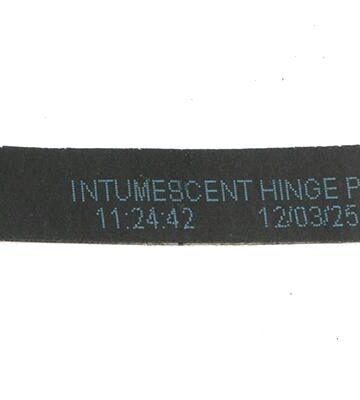 From The Anvil 75mm x 18mm x 0.8mm Anvil Intumescent Hinge Pad (Each) (FD 60)