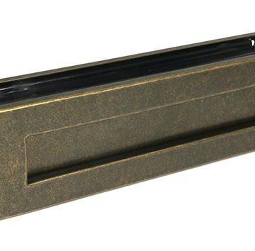 From The Anvil Burnished Brass Traditional Letterbox