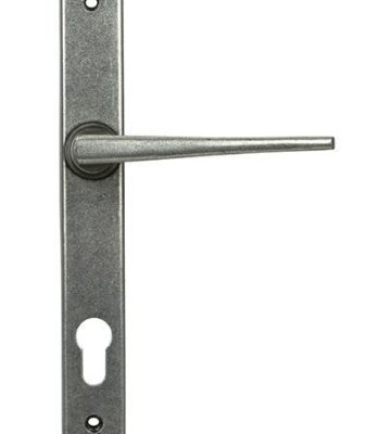 From The Anvil Pewter Eaton Slimline Lever Espag. Lock Set