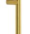 From The Anvil Aged Brass (316) 0.6m Offset T Bar Handle Bolt Fix 32mm Ø