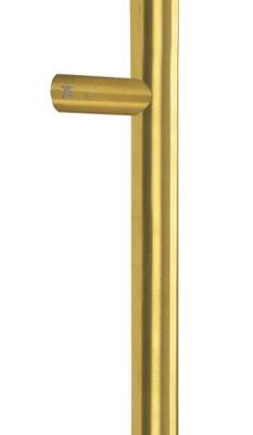 From The Anvil Aged Brass (316) 1.8m Offset T Bar Handle Bolt Fix 32mm Ø