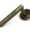 From The Anvil Burnished Brass Brompton Lever on Rose Set (Beehive) - Unsprung