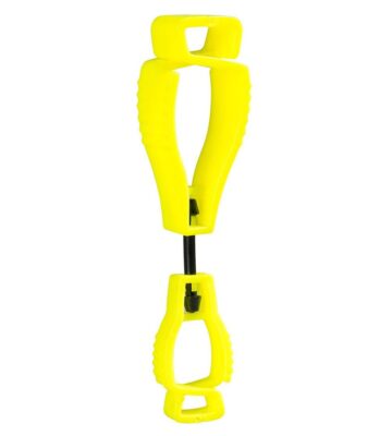 Portwest A002 Metal Free Glove Clip (Pk40) – Yellow
