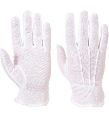 Portwest A080 Liner 24 PVC Microdot Glove – White