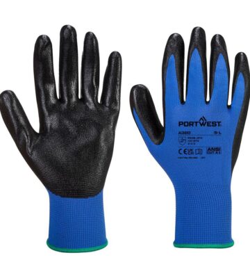 Portwest A320 Grip 13 Nitrile Foam Glove – Blue