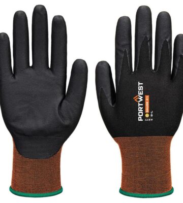 Portwest A377 GP Grip 21 Nitrile Micro Foam Glove – Black