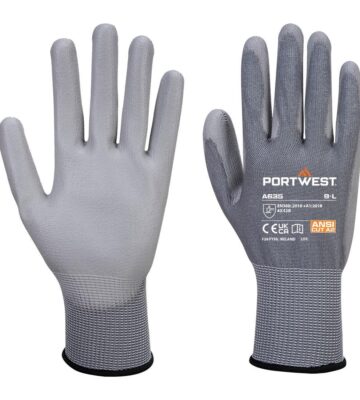 Portwest A635 Cut B13 PU Economy Glove – Grey