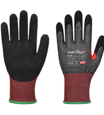 Portwest A672 CS Cut F13 Nitrile Glove – Black