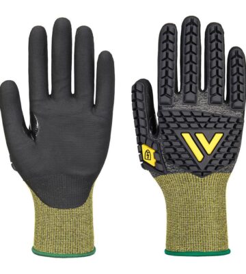 Portwest A756 Impact E18 Nitrile Antistatic ESD Glove – Black
