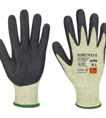 Portwest A780 FR Arc Cut D13 Level 2 Glove – Green/Black
