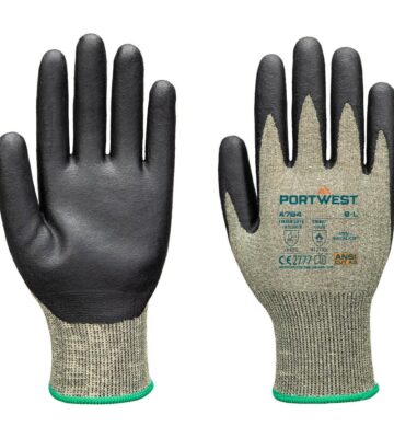 Portwest A784 FR Arc Cut C18 Level 2 Glove – Green/Black