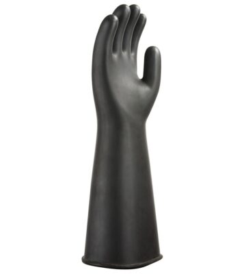 Portwest A802 Chem 440 Latex Heavyweight Gauntlet – Black
