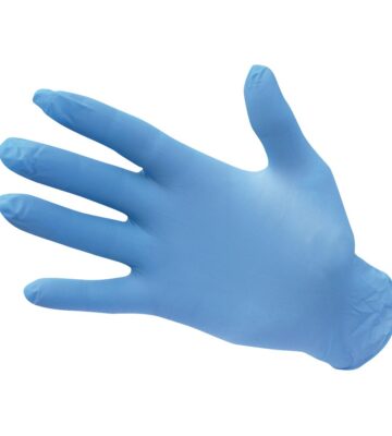 Portwest A925 Disp 3.5 mil Nitrile Powder Free Disposable Glove (Pk100) – Blue