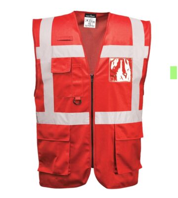 Portwest F476 Iona Executive Vest – Red