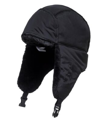Portwest HA13 Winter Trapper Cap – Black