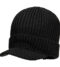 Portwest HA24 Beanie Hat with Peak - Black