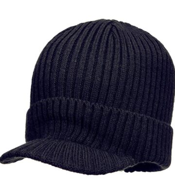 Portwest HA24 Beanie Hat with Peak – Navy