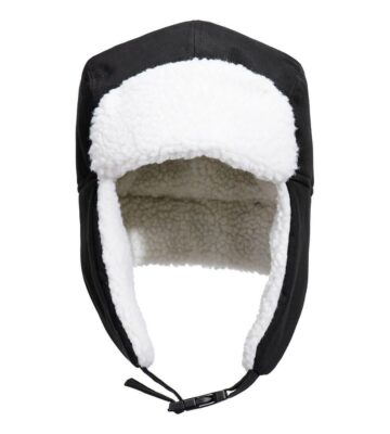 Portwest HA33 Sherpa Lined Trapper Hat – Black