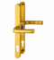 Hoppe London 113/3620N Gold 92mm / 240mm centres