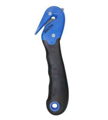 Portwest KN50 Enclosed Blade Safety Knife – Blue