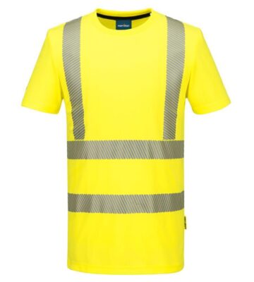 Portwest KX301 KX3 Hi-Vis Sports T-shirt S/S – Yellow