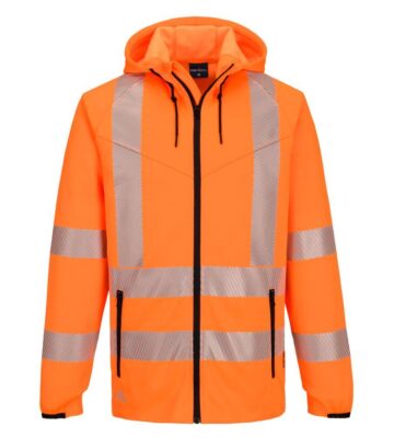 Portwest KX303 KX3 Sport Hi-Vis Zipped Hoodie – Orange