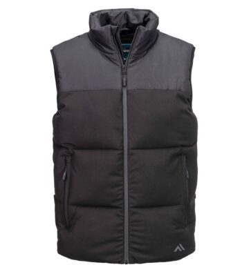 Portwest KX305 KX3 Sport Downlike Baffle Gilet – Black