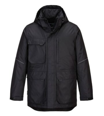 Portwest KX360 KX3 Winter Parka Jacket – Black