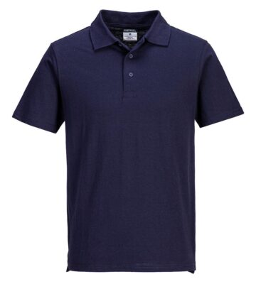 Portwest L210 Lightweight Jersey Polo Shirt S/S (48 in a box) – Navy